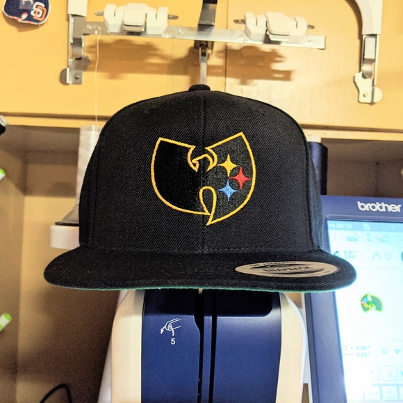 Wu Tang Pittsburgh Steelers Snapback Hat - Picture 2 of 4